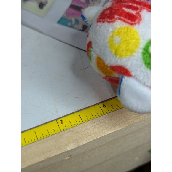 Fiesta Royal Caribbean Colorful Candy Pattern Teddy Bear Plush Toy 7" - Picture 4 of 4